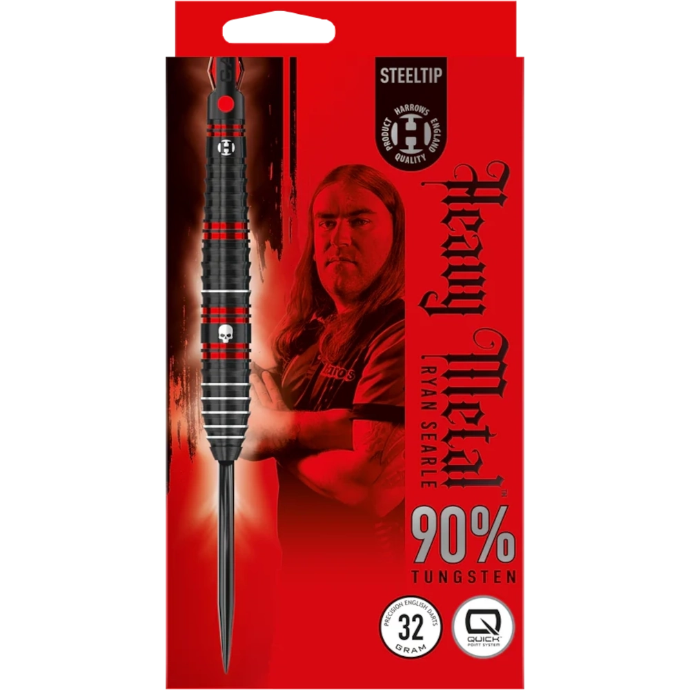 Harrows Ryan Searle Series 1 Quick Point Steel Tip Darts 90%