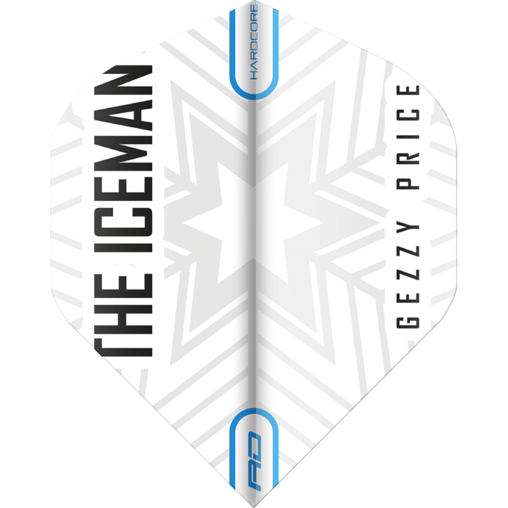 Red Dragon Hardcore Gerwyn Price Iceman Snowflake Standard Flight