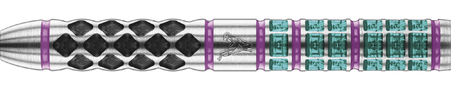 Red Dragon Peter Wright "Snakebite" Supa Venom Steel Darts 90%