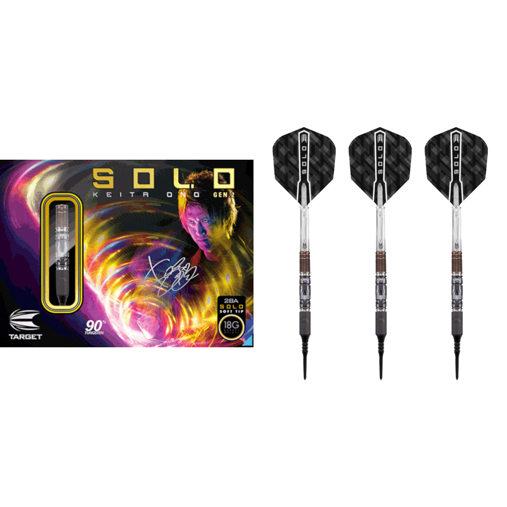 Target Japan Keita Ono Solo G2 Softdart 90%