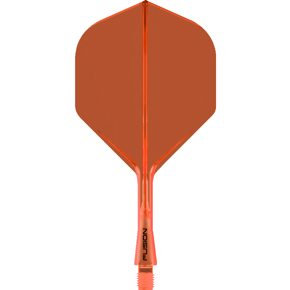 Winmau Fusion Standard No.2 Flight Shaft System Orange – short