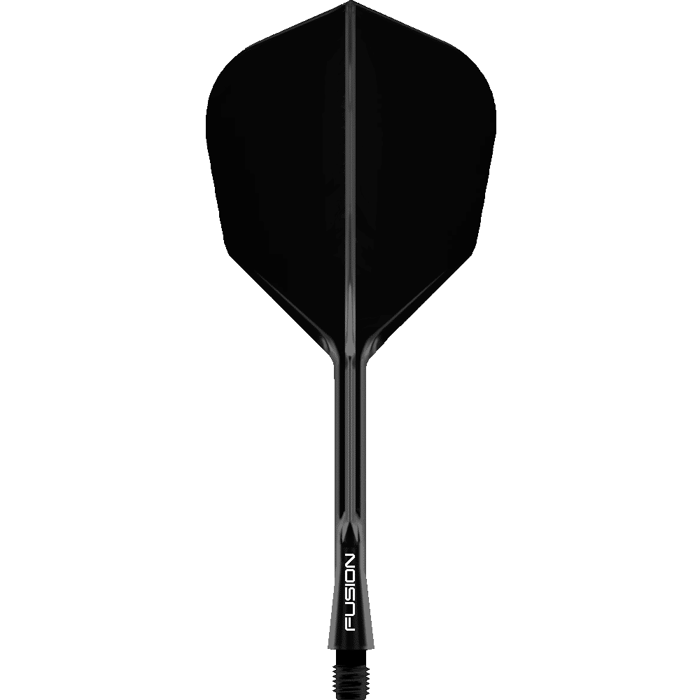 Winmau Fusion Small Standard No.6 Flight Shaft System Schwarz – medium
