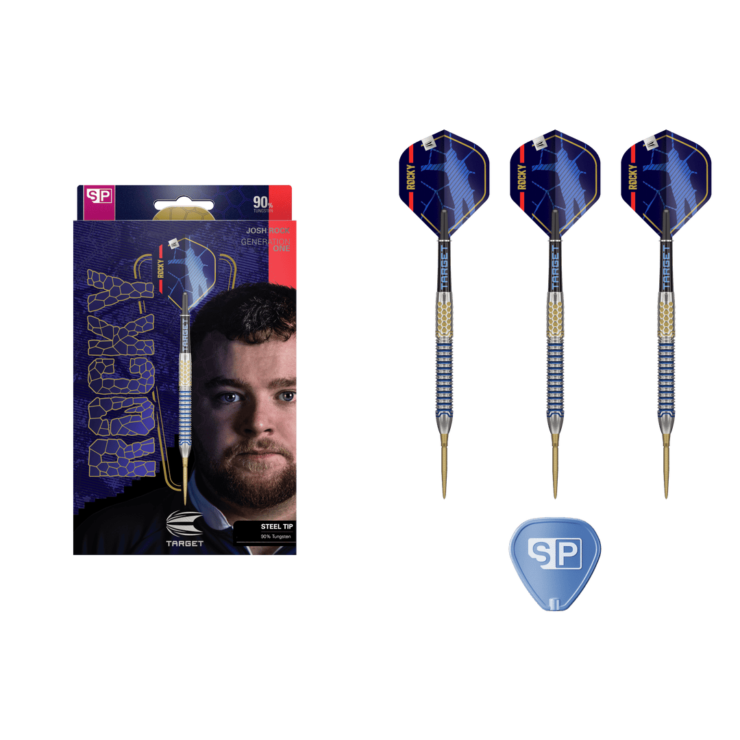 Target Josh Rock G1 Swiss Point Steel Tip Dart 90%