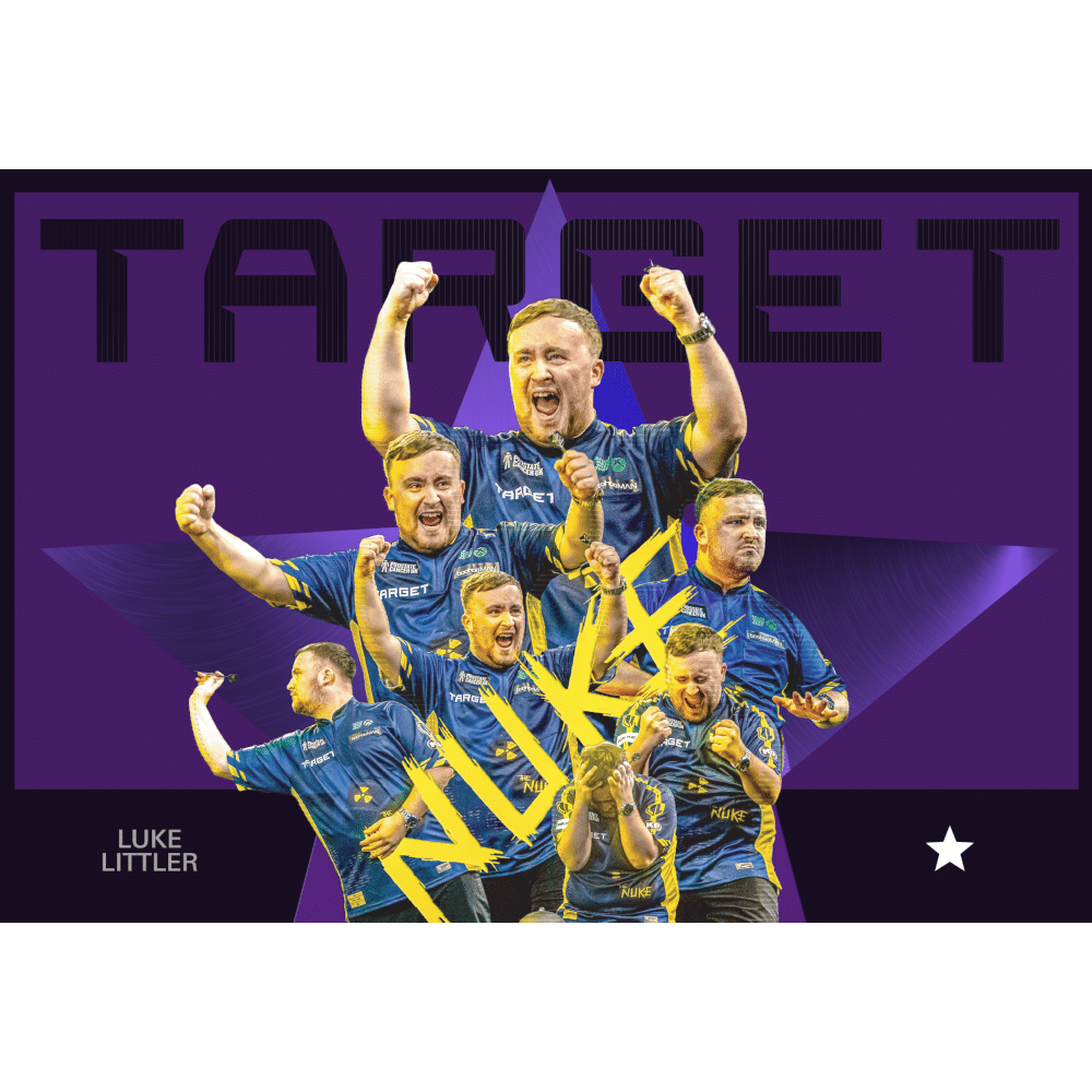Target Luke Littler World Champion Swiss Point Steel-Tip Darts 90%