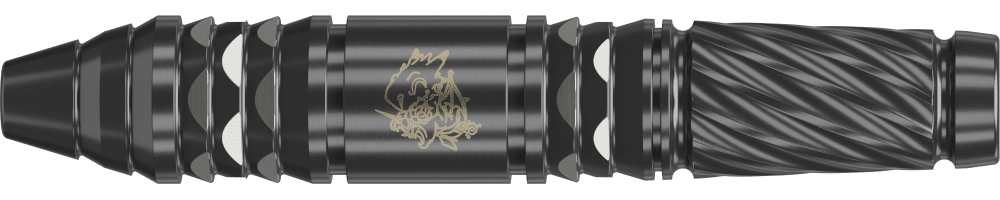 Target Japan Black Marque Dragon G2 Swiss Point Steeldart 90%