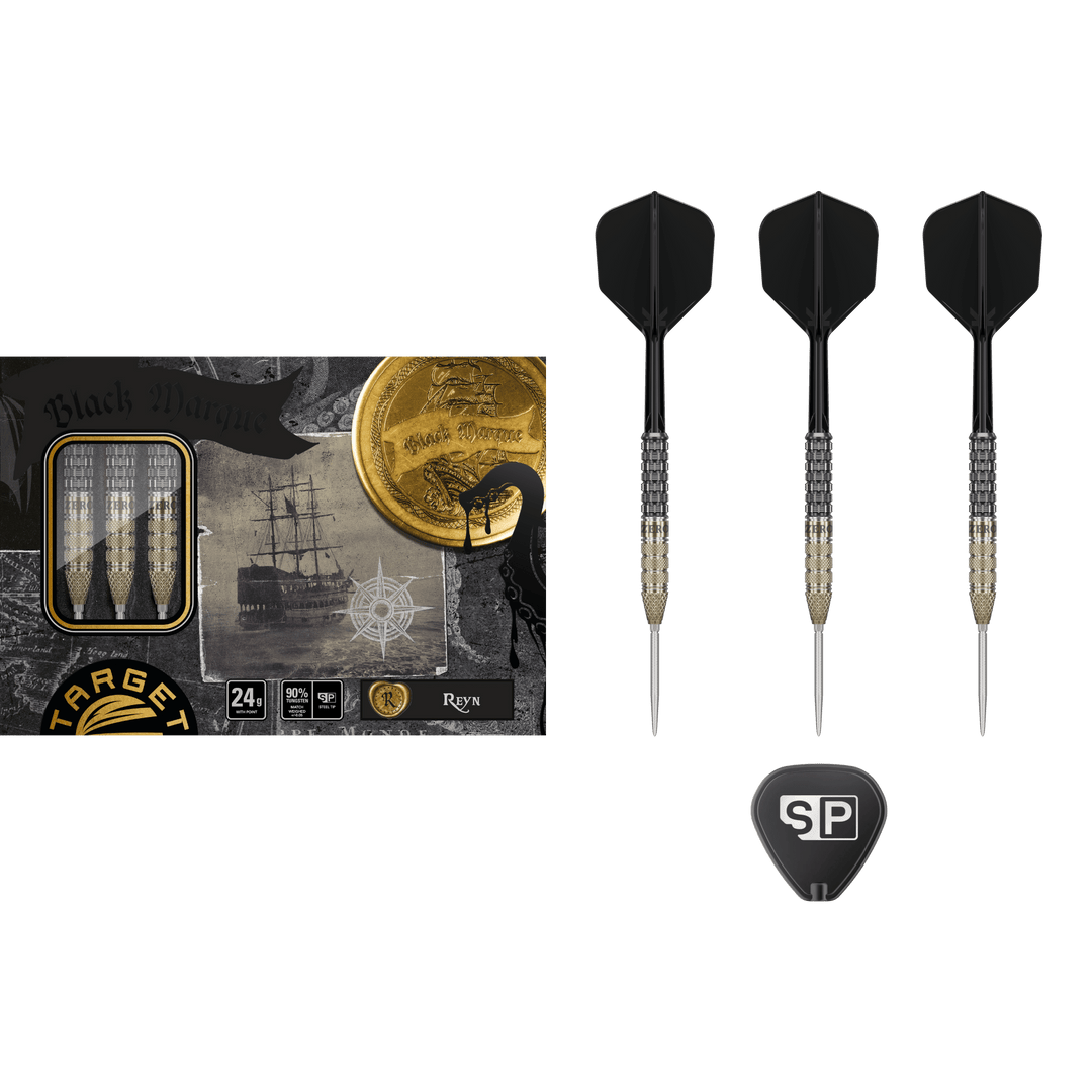 Target Japan Black Marque Reyn Swiss Point Steeldart 90%