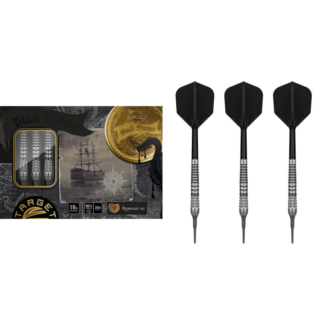Target Japan Black Marque Renegade 4.0 Softdart 90%