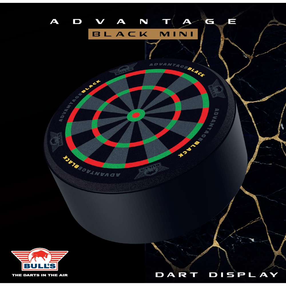 Bull's NL Advantage Black Mini Dart Dock