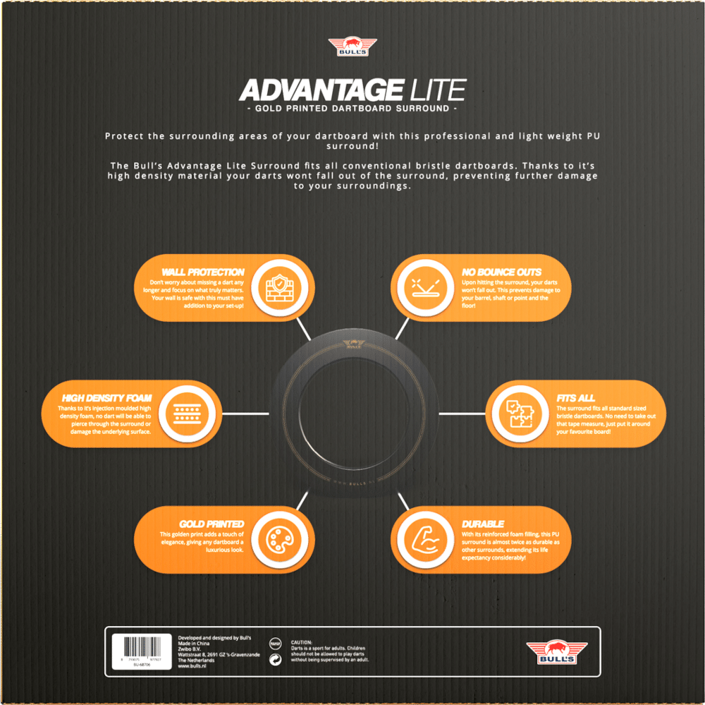 Bull's NL Advantage 7.01 Dartboard Surround