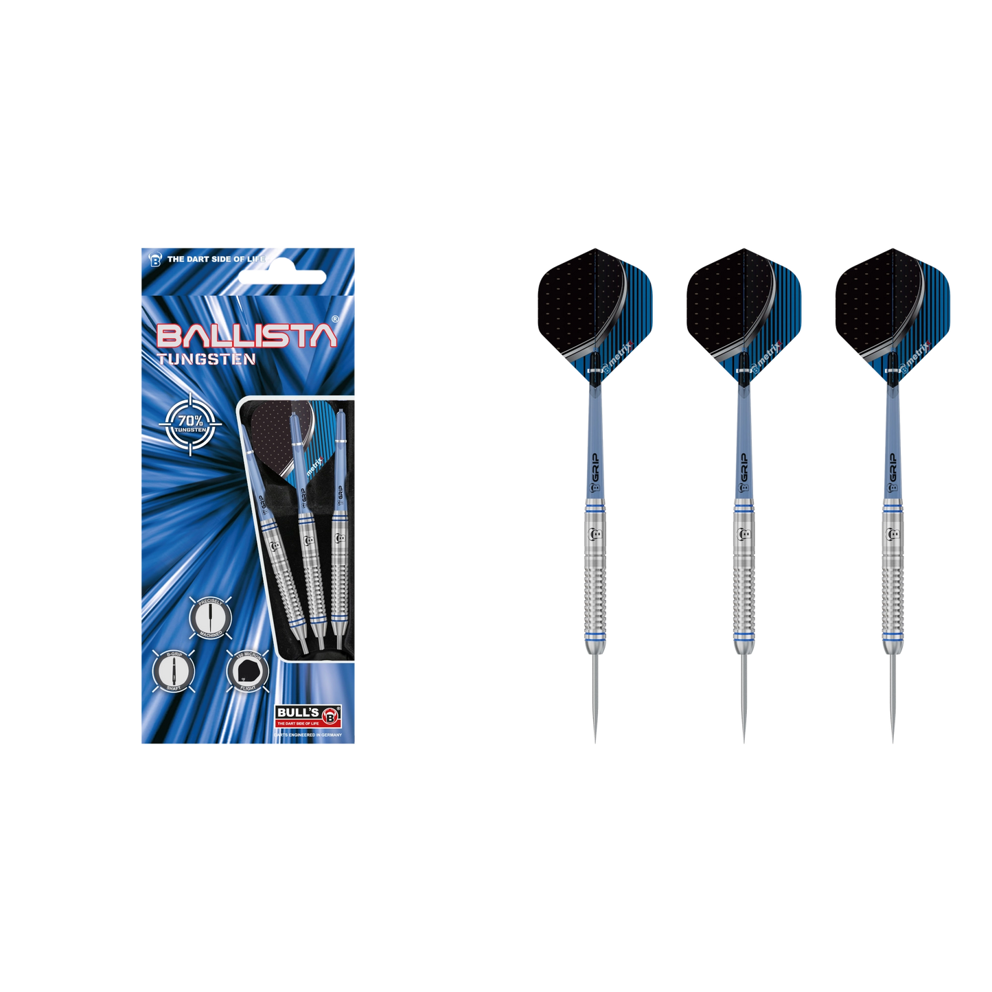 Bull's DE Ballista Steeldart 70%