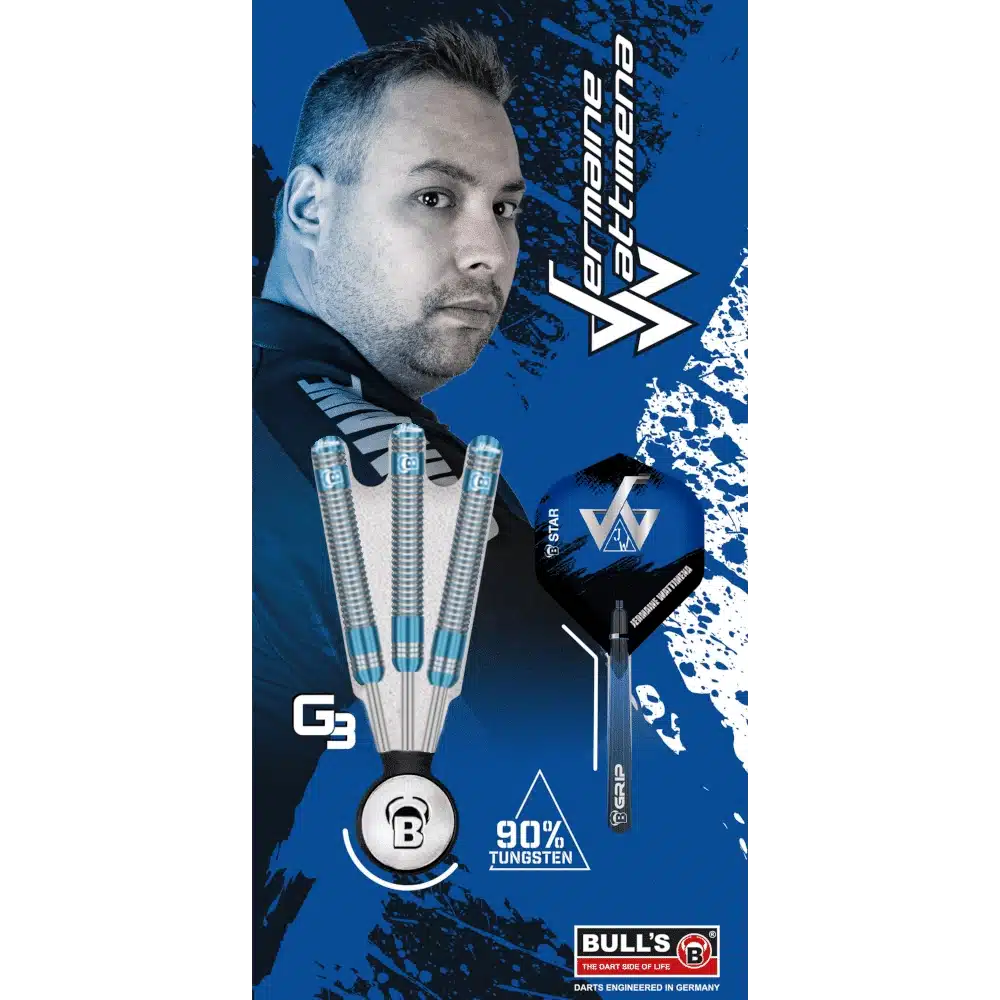 BULL'S DE Jermaine Wattimena G3 Steel Darts 90%