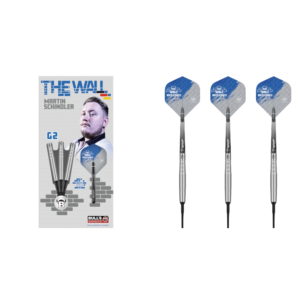 Bull's DE Martin Schindler G2 Soft Tip Darts 90%