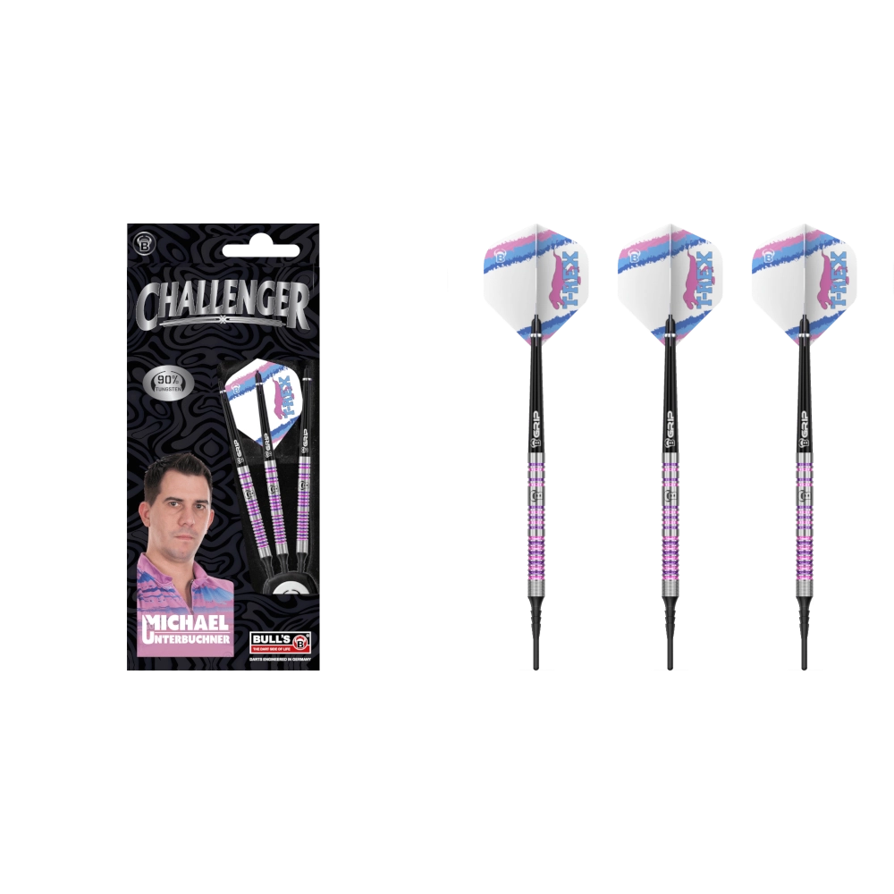 Bull's DE Michael Unterbuchner Challenger Soft Tip Darts 90%