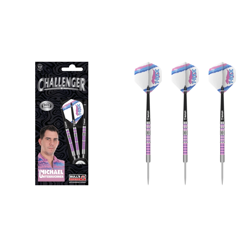Bull's DE Michael Unterbuchner Challenger Steel Darts 90%