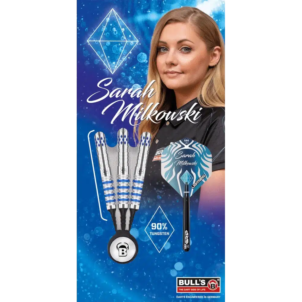 Bull's DE Sarah Milkowski G1 Softdart 90%