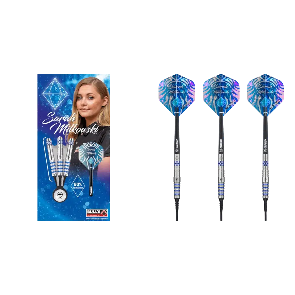 Bull's DE Sarah Milkowski G1 Softdart 90%