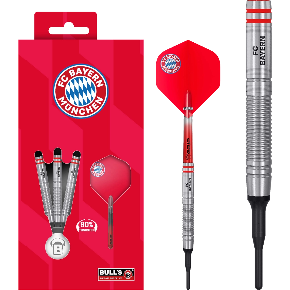 Bull's DE FC Bayern München Tungsten Softdart 90%