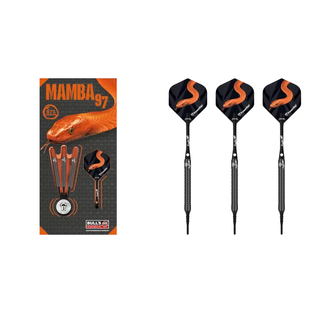 Bull's DE Mamba M2 Soft Tip Darts 97%