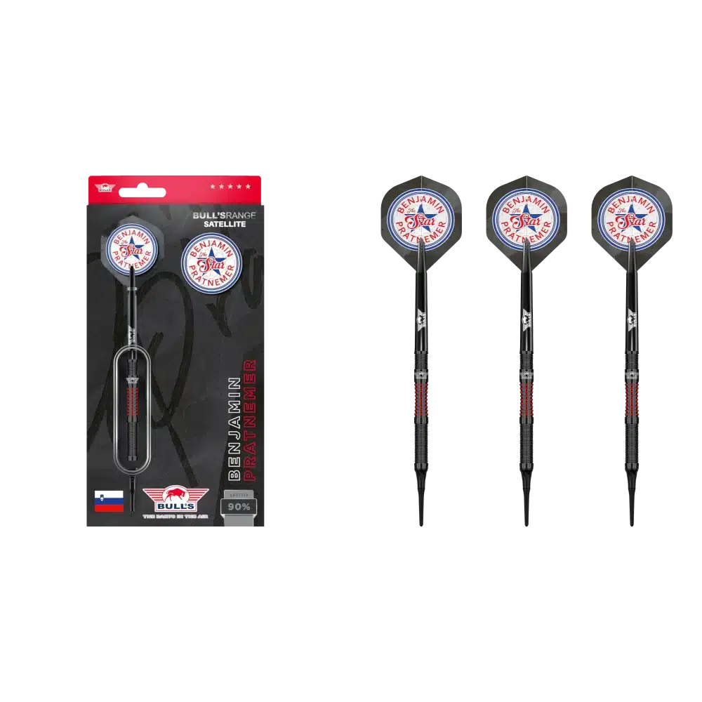 Bull's NL Benjamin Pratnemer E1 Softdart 90%
