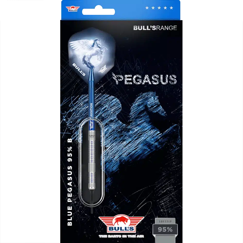 Bull's NL Blue Pegasus B Softdart 95%
