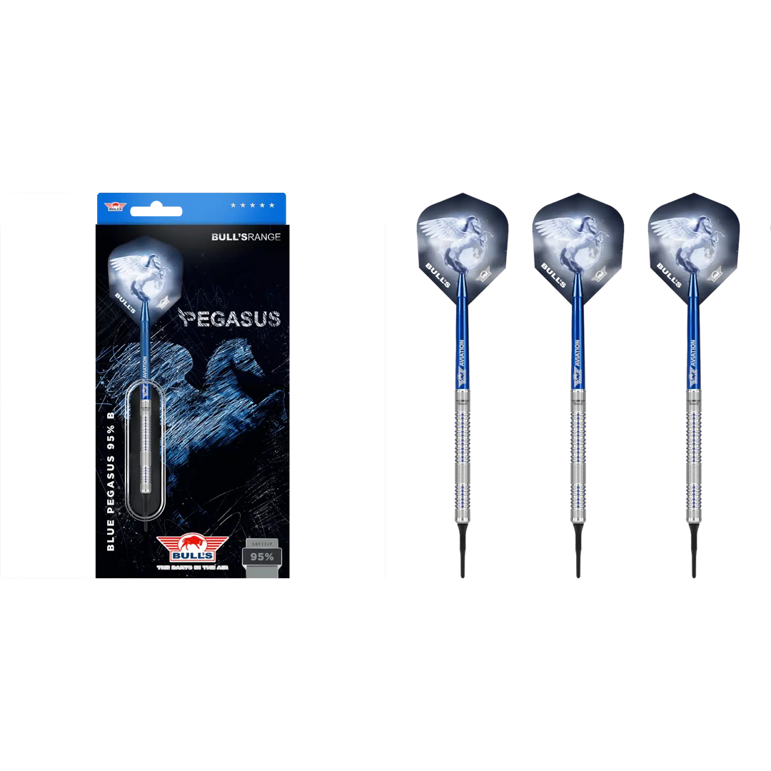 Bull's NL Blue Pegasus B Softdart 95%