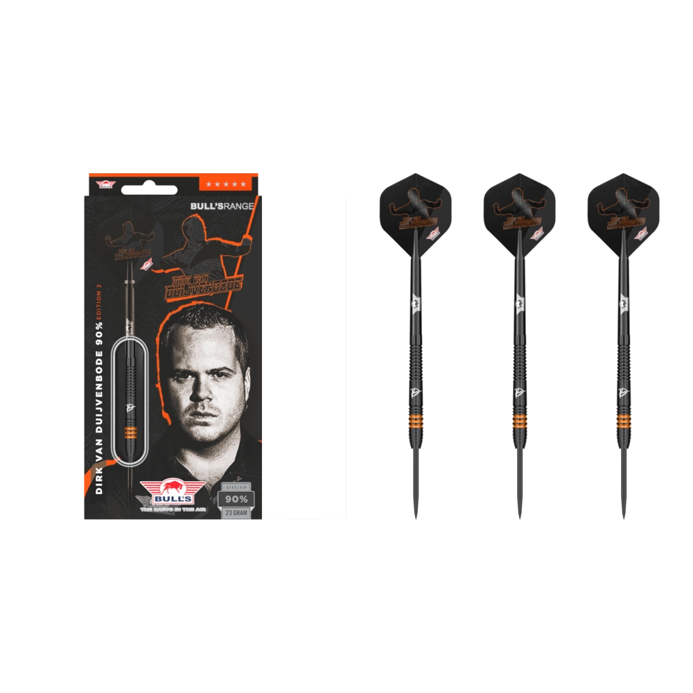 Bull's NL Dirk van Duijvenbode E2 Steeldart 90%