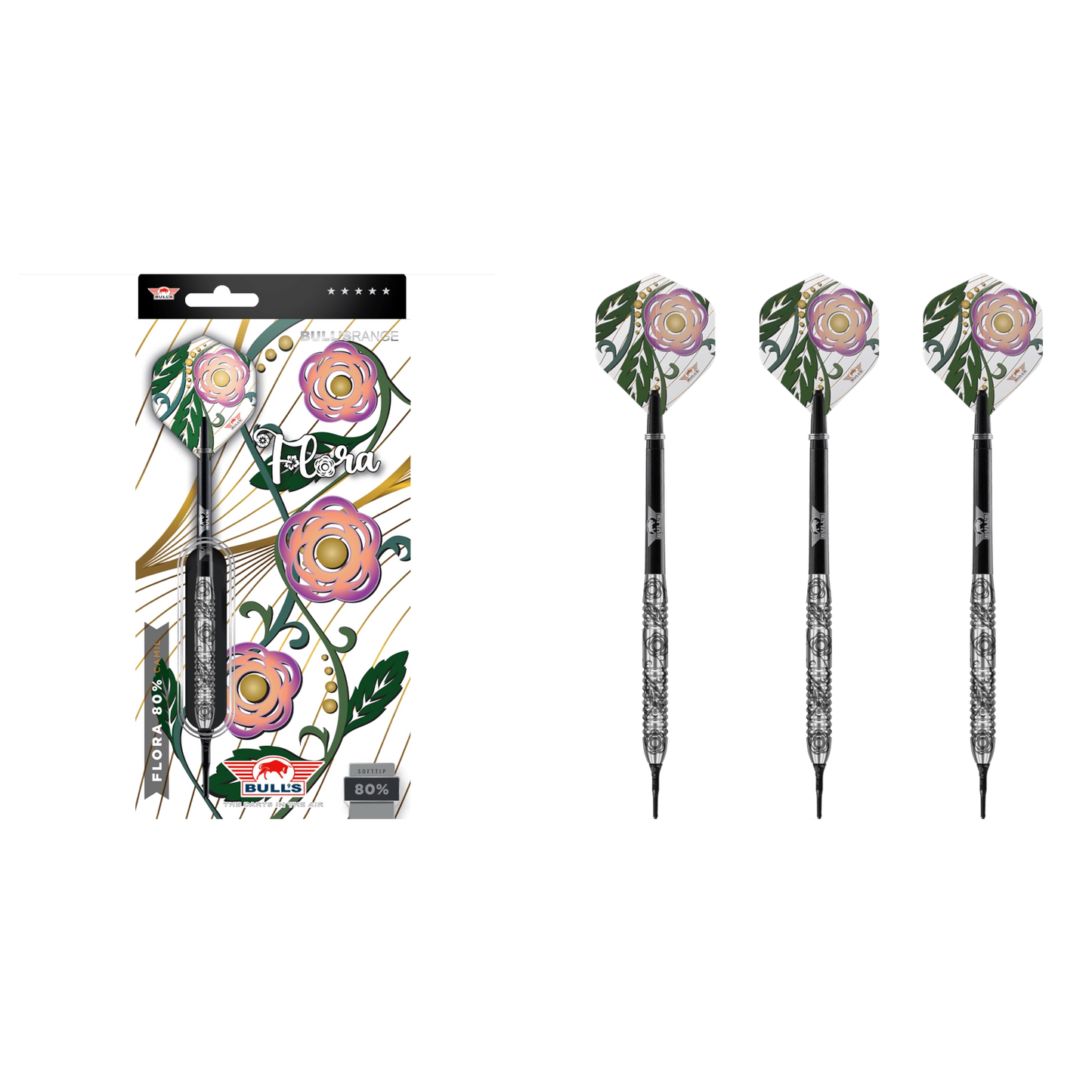 Bull's NL Flora Camil Softdart 80%