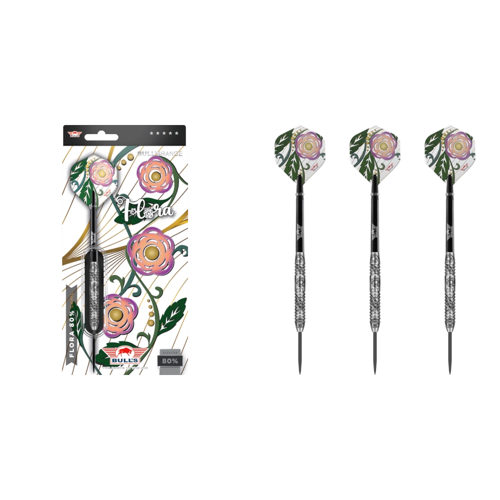 Bull's NL Flora Camil Steel Dart 80%