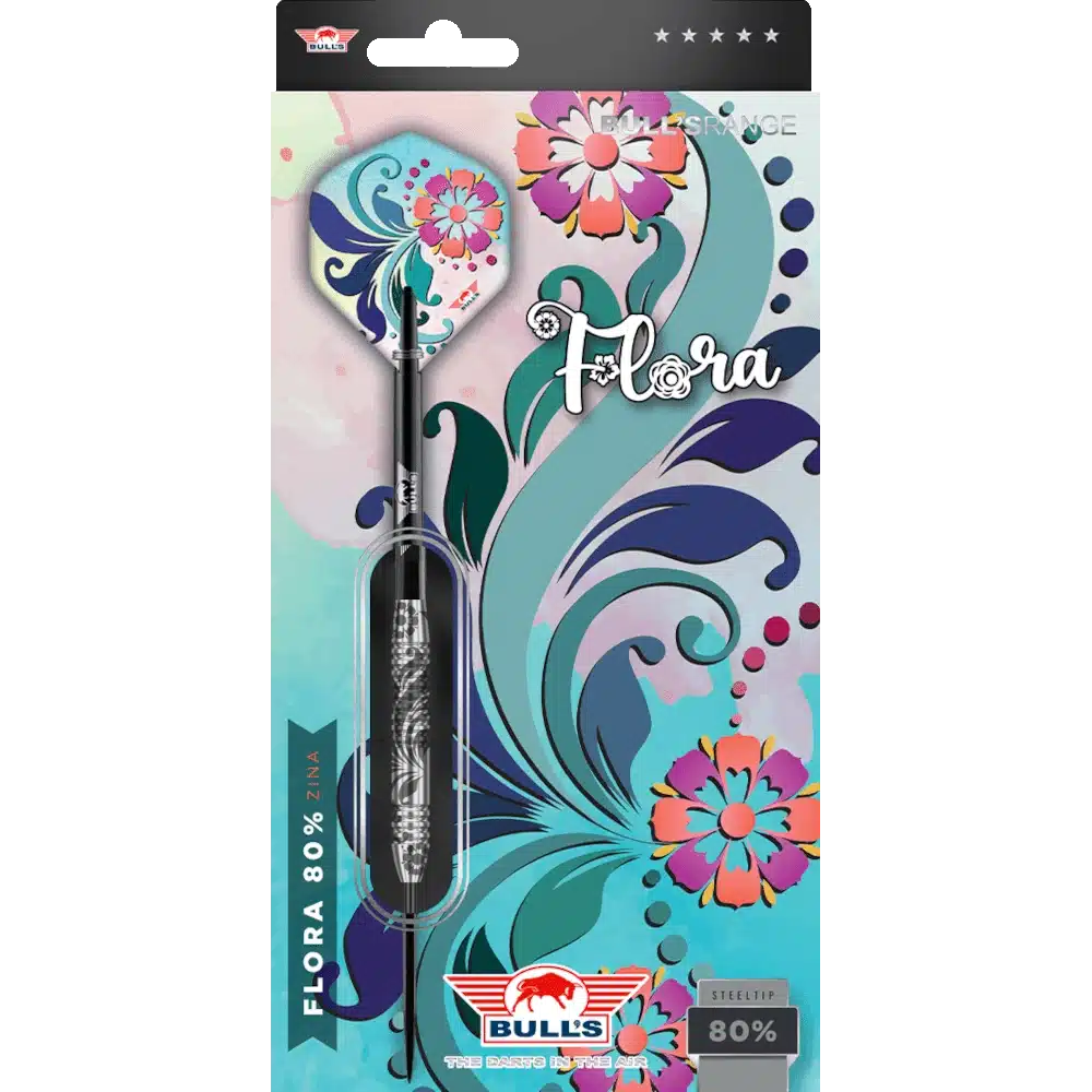 Bull's NL Flora Zina Steeldart 80%
