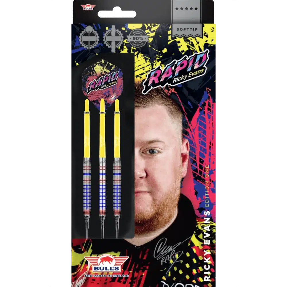 Bull's NL Ricky Evans E1 Softdart 90%