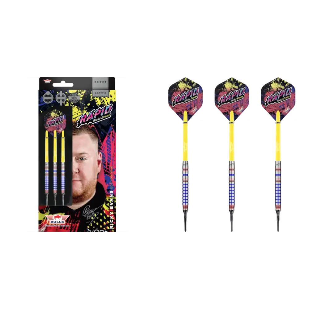 Bull's NL Ricky Evans E1 Softdart 90%