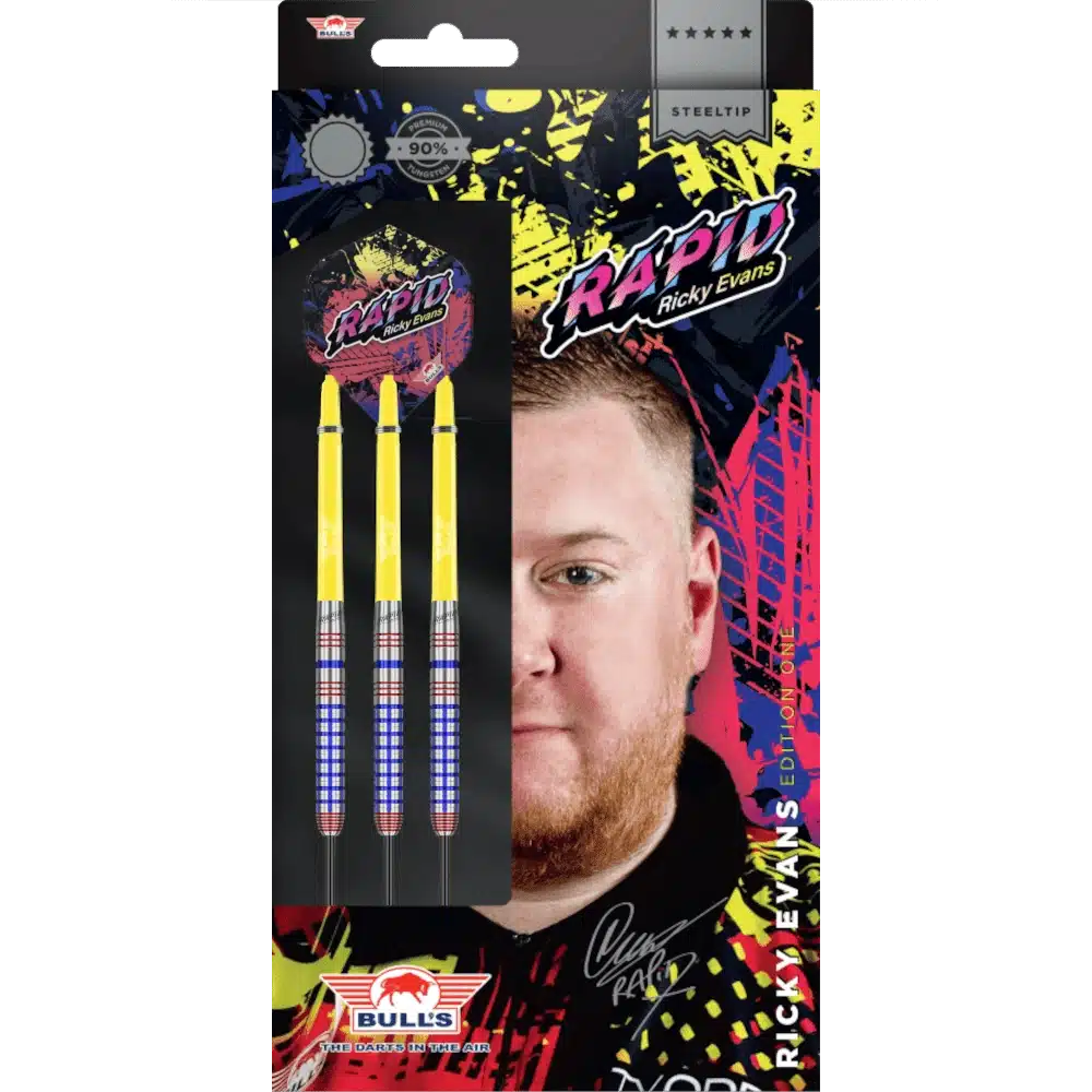 Bull's NL Ricky Evans E1 Steel Darts 90%