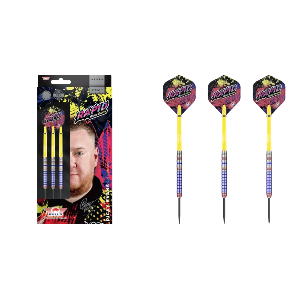 Bull's NL Ricky Evans E1 Steel Darts 90%