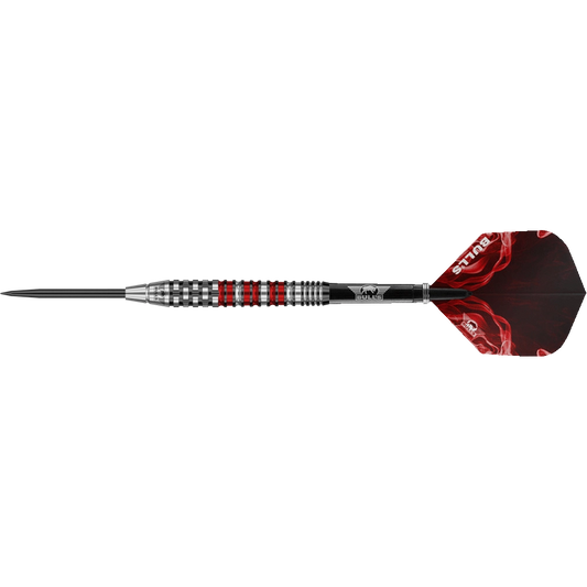 Bull's NL Smoke Red Flare Steeldart 90%