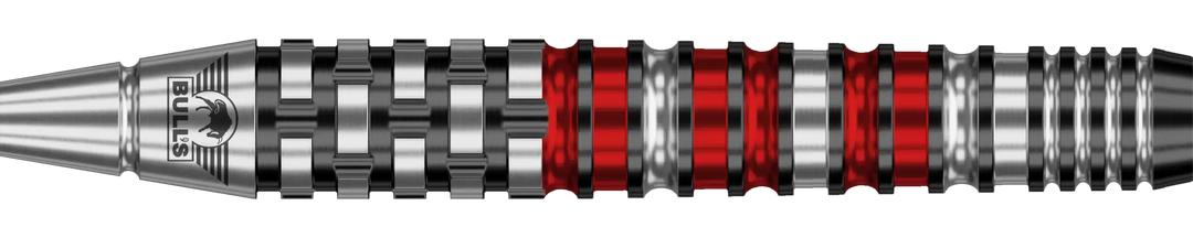 Bull's NL Smoke Red Flare Steel Tip Dart 90%