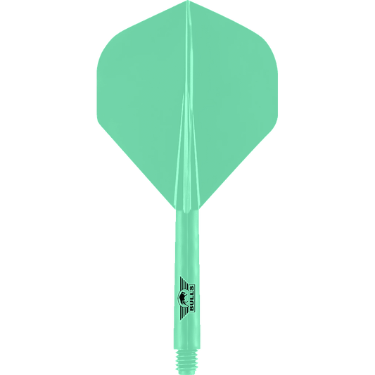 Bull's NL Union Standard Flight Shaft System - Grün