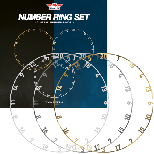 Bull's NL Number Ring Set
