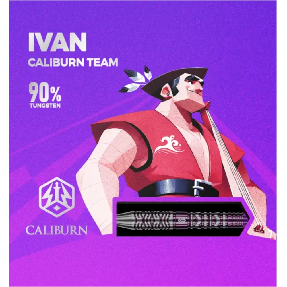 Caliburn Awakening Ivan Steeldarts 90%
