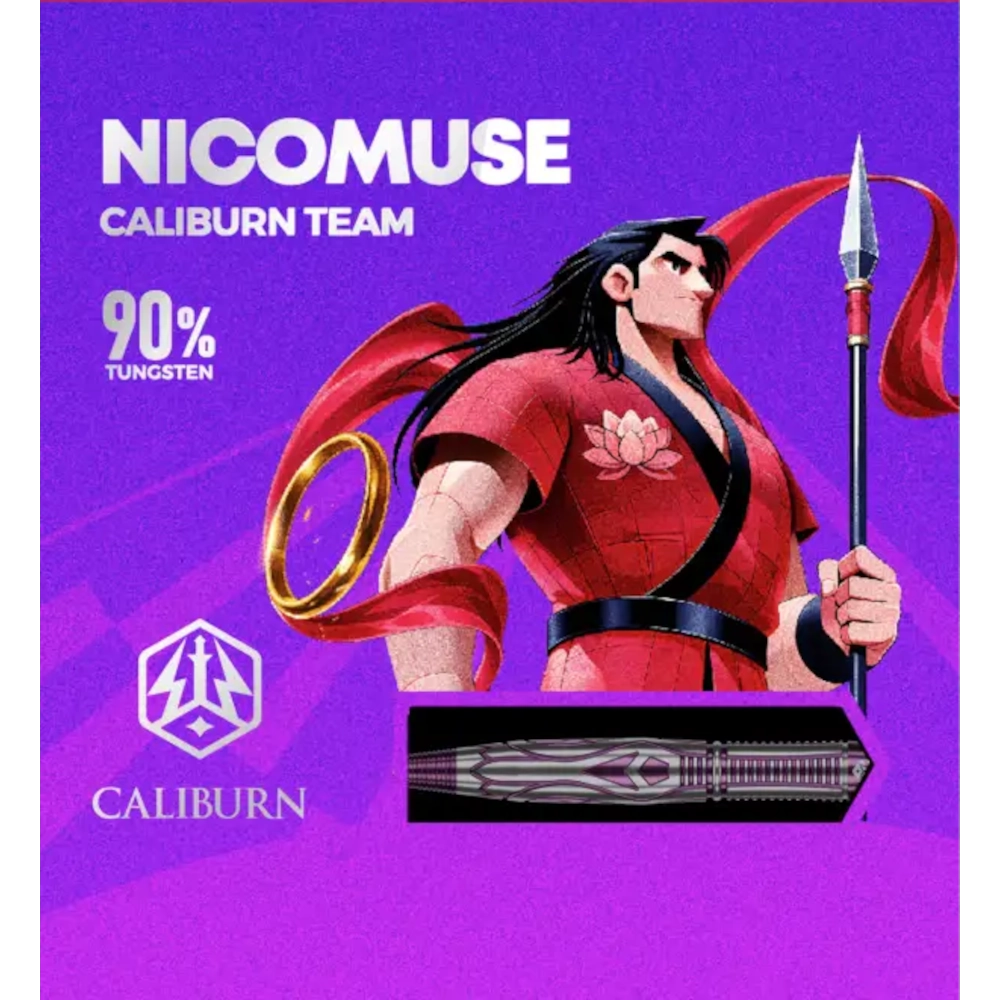 Caliburn Awakening Nicomuse Steel-Tip Darts 90%