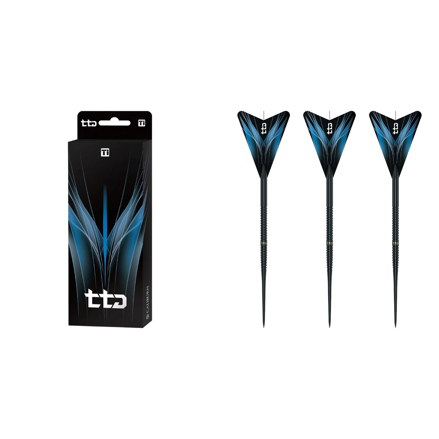 Caliburn TTD Complete Titanium T1 Black Steeldarts