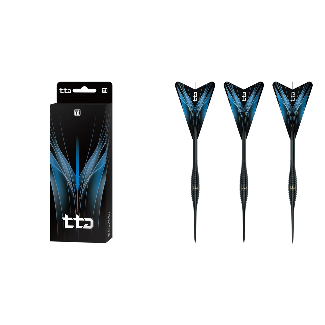Caliburn TTD Complete Titanium T2 Black Steeldarts