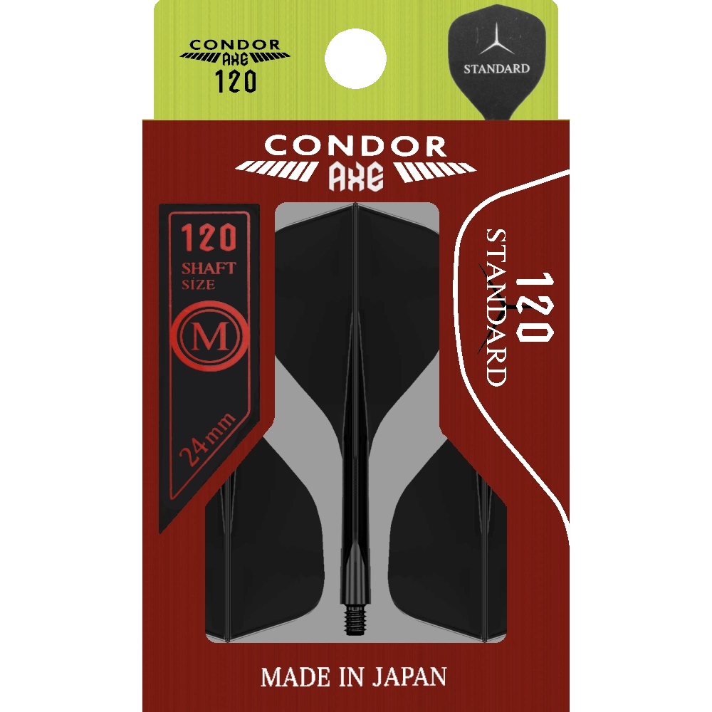 Condor Axe 120 Standard Flight Shaft System Schwarz