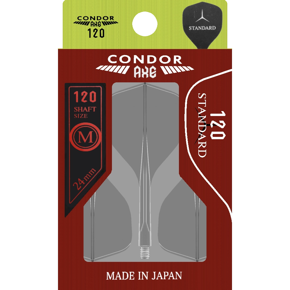Condor Axe 120 Standard Flight Shaft System Transparent