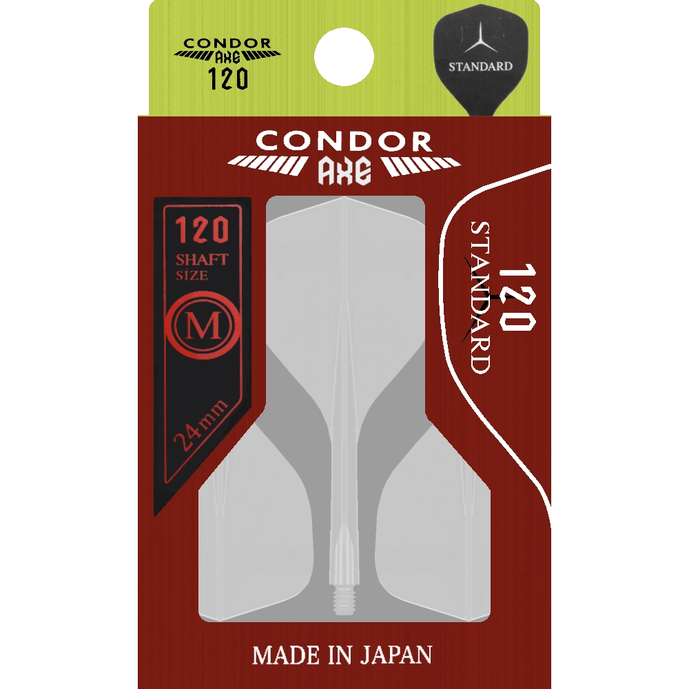 Condor Axe 120 Standard Flight Shaft System Weiß