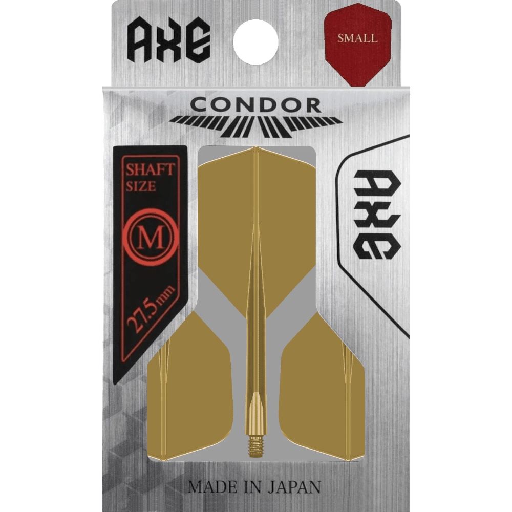 Condor Axe Metallic Small Standard Flight Shaft System Gold