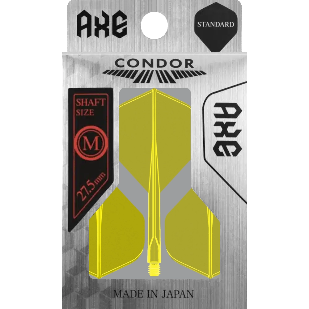 Condor Axe Neon Standard Flight Shaft System Gelb