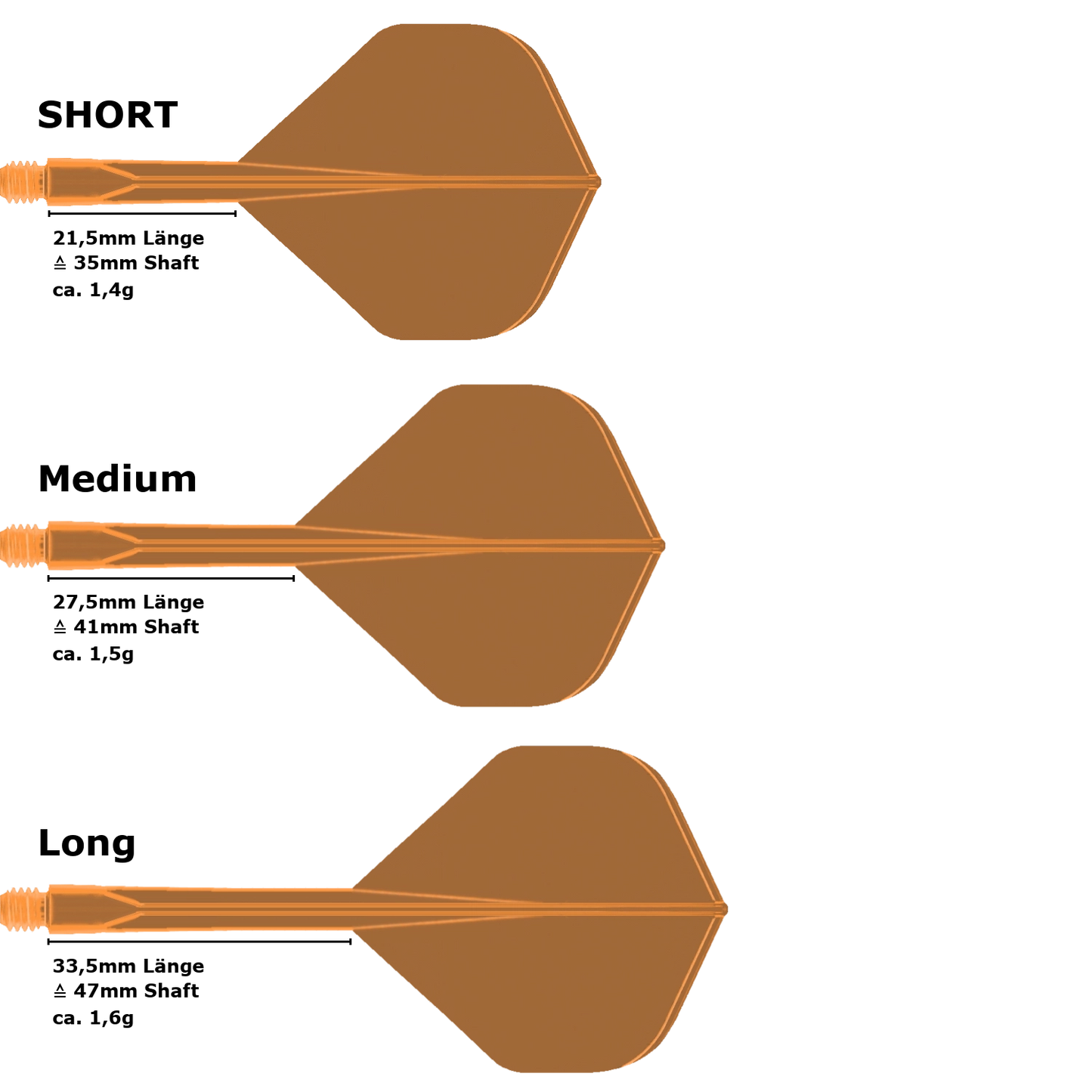 Condor Axe Neon Standard Integrated Flight System Orange