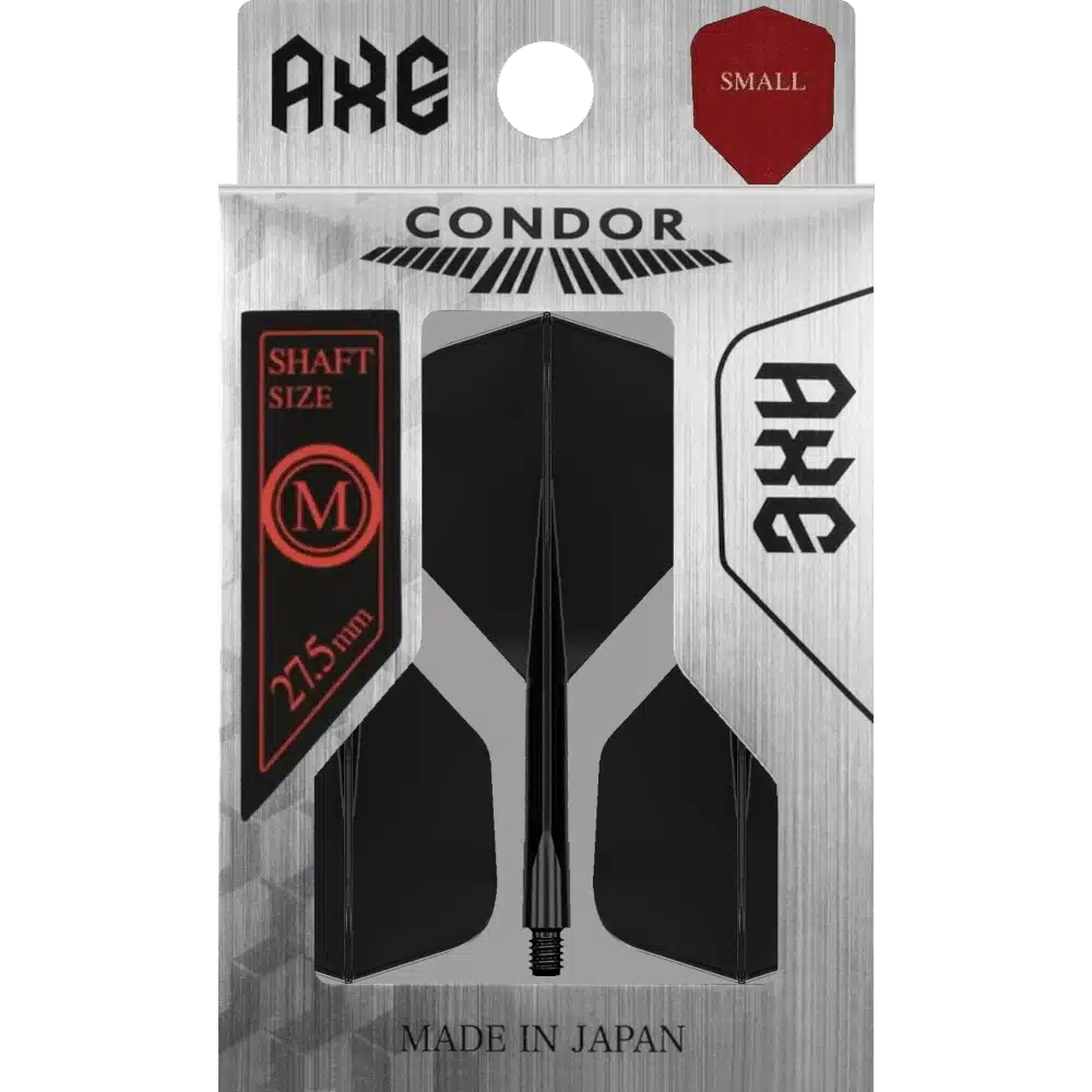 Condor Axe Small Standard Flight Shaft System Black