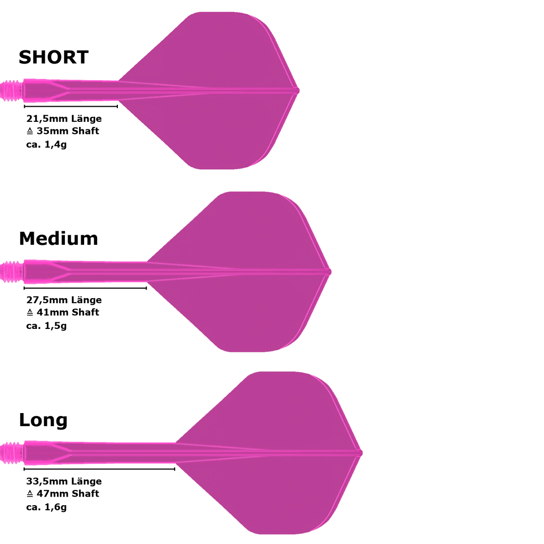 Condor Zero Stress Standard Flight Shaft System Pink