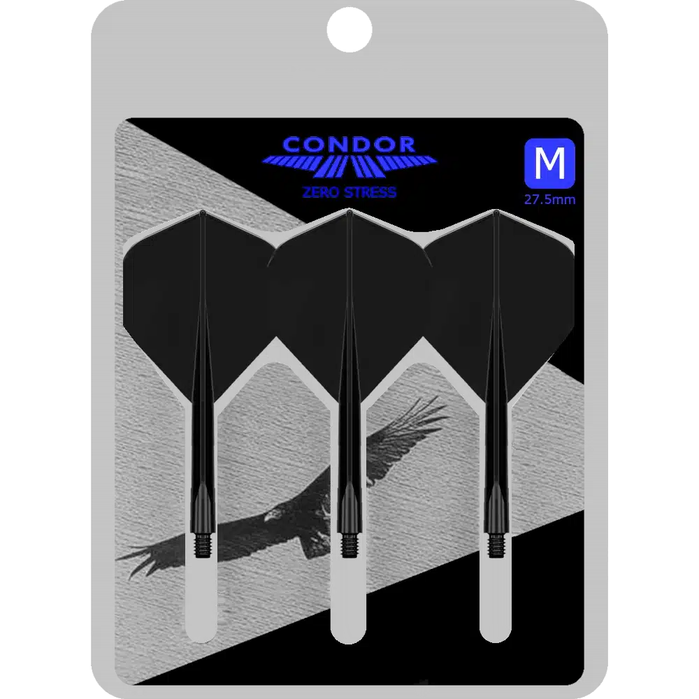 Condor Zero Stress Standard Flight Shaft System Black